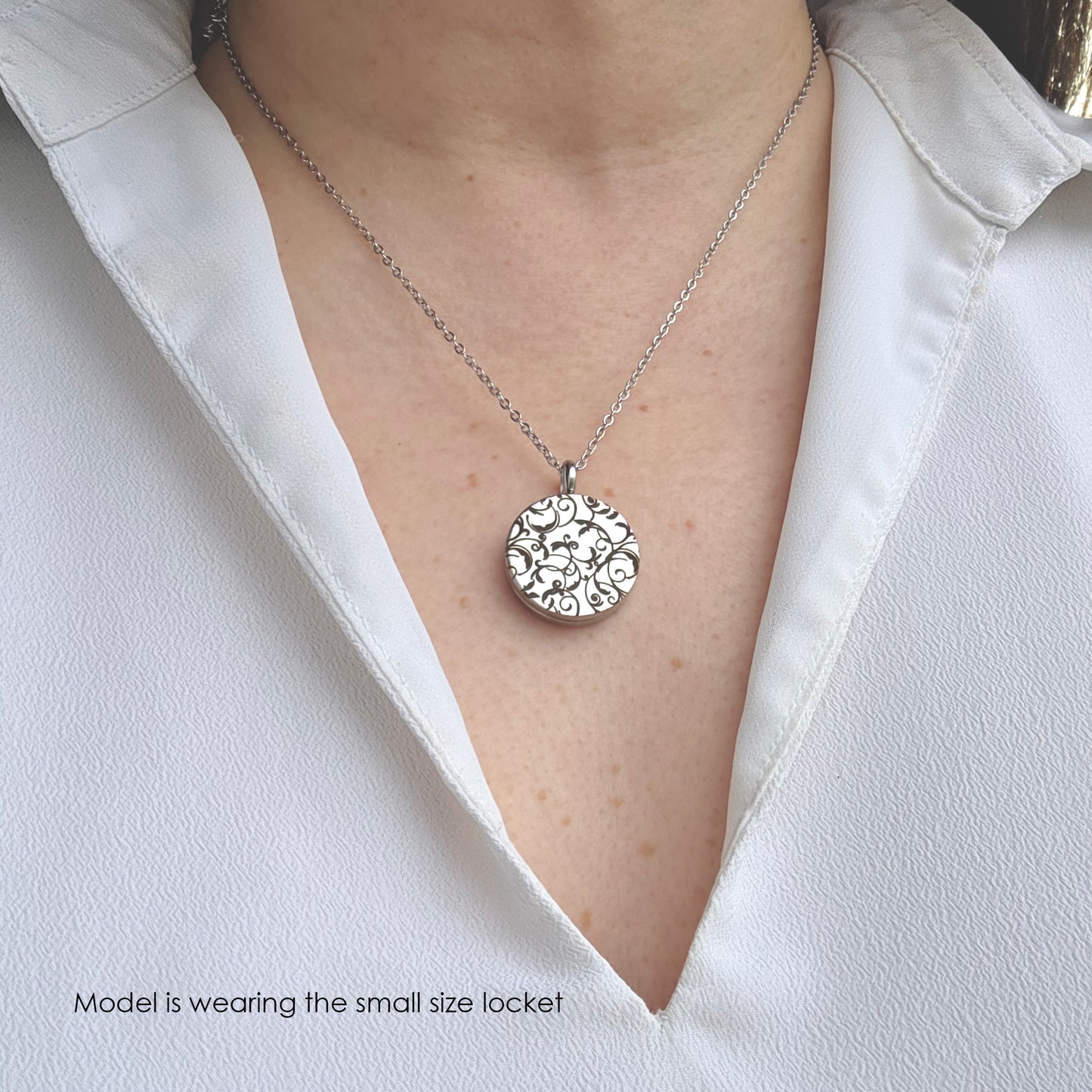 Personalized wedding locket for Mother of the Bride and Mother of the Groom.