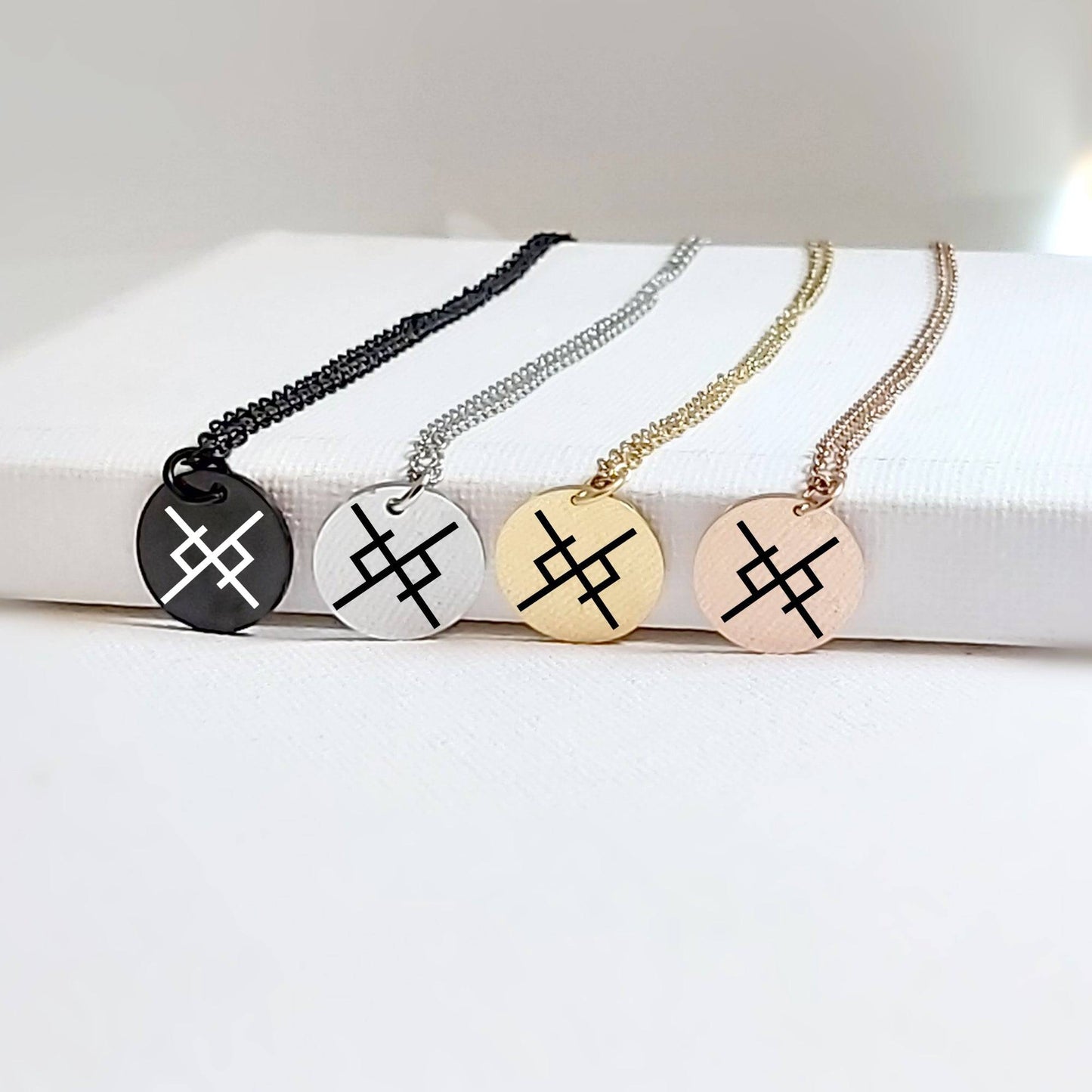 Viking love couples necklace - mobimomentos