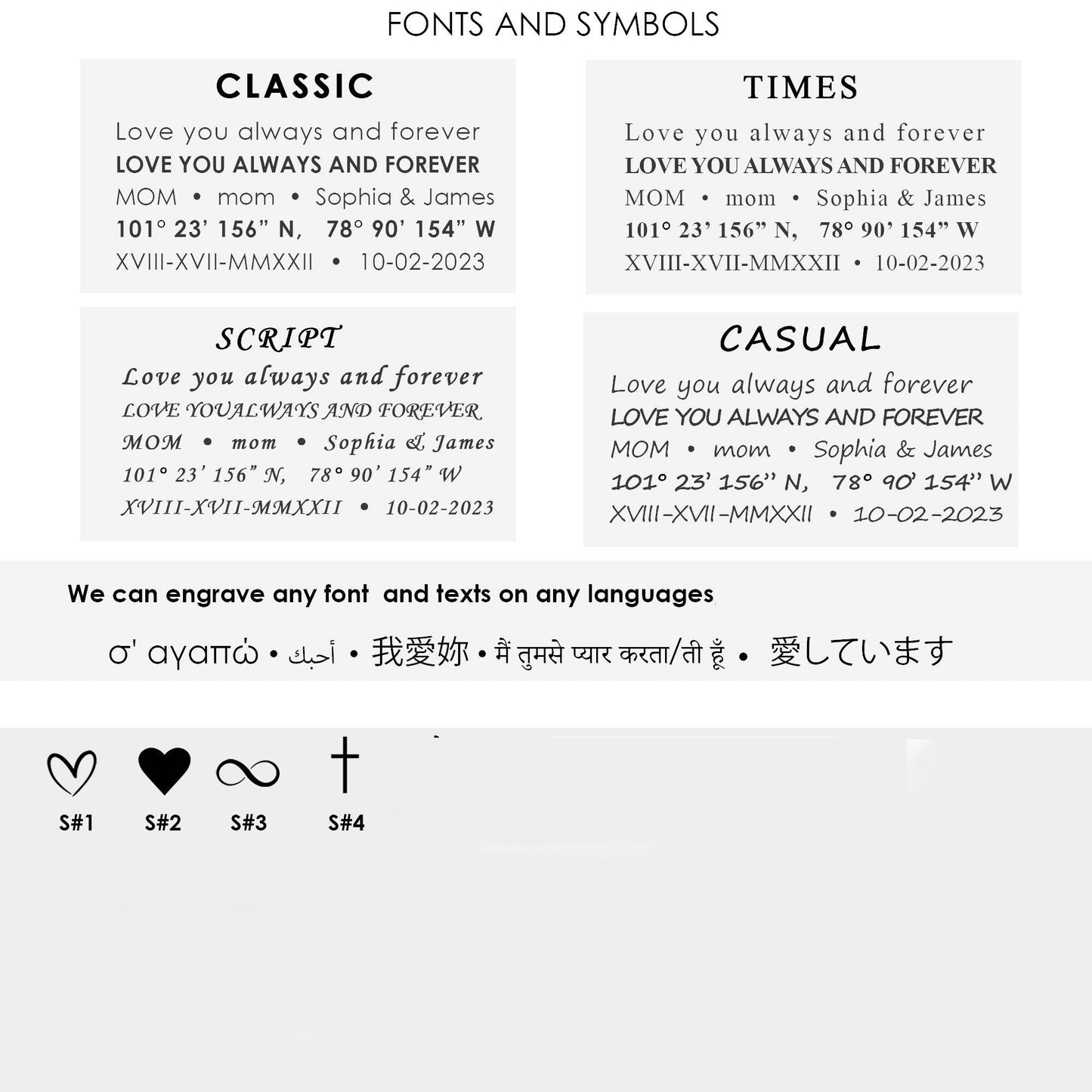 Custom engraved name bracelet for woman - mobimomentos