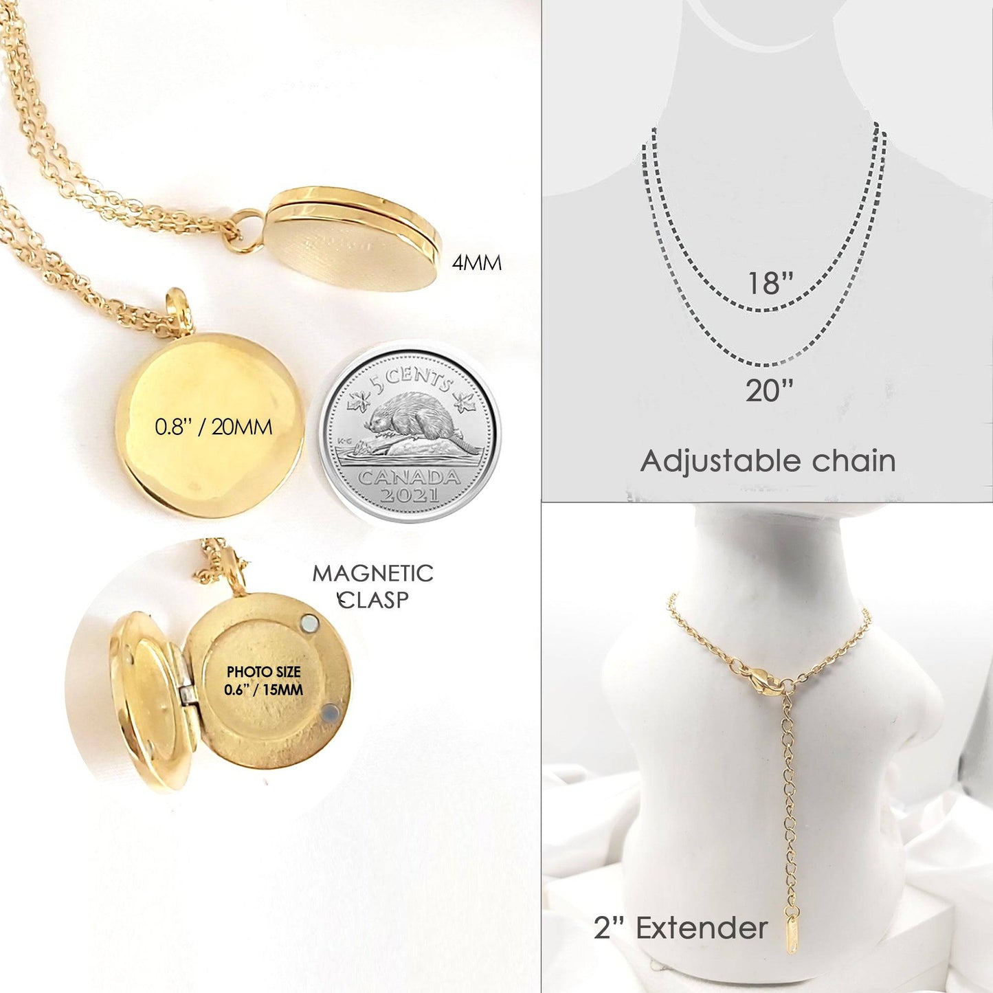 Personalized wedding locket for Mother of the Bride and Mother of the Groom. - mobimomentos