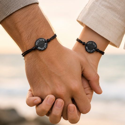 Our Special Place - Adjustable Coordinates Bracelet