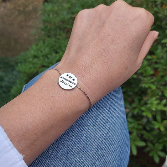 Two map bracelet for woman - mobimomentos