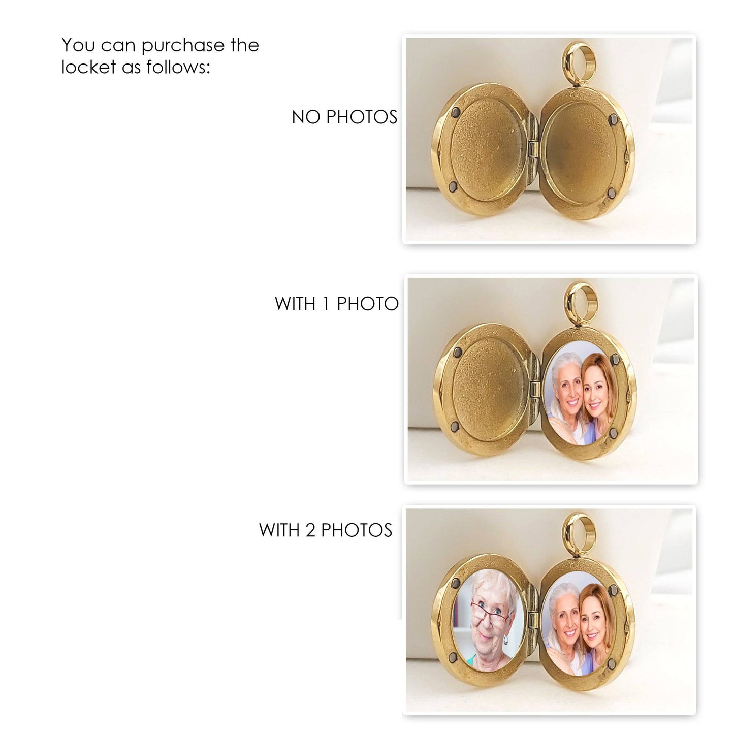 Locket engraved with kids drawings. - mobimomentos