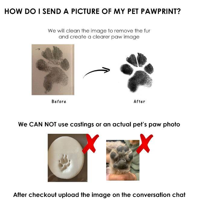 Your pet paw print dangling heart urn charm for bracelet for ashes. - mobimomentos