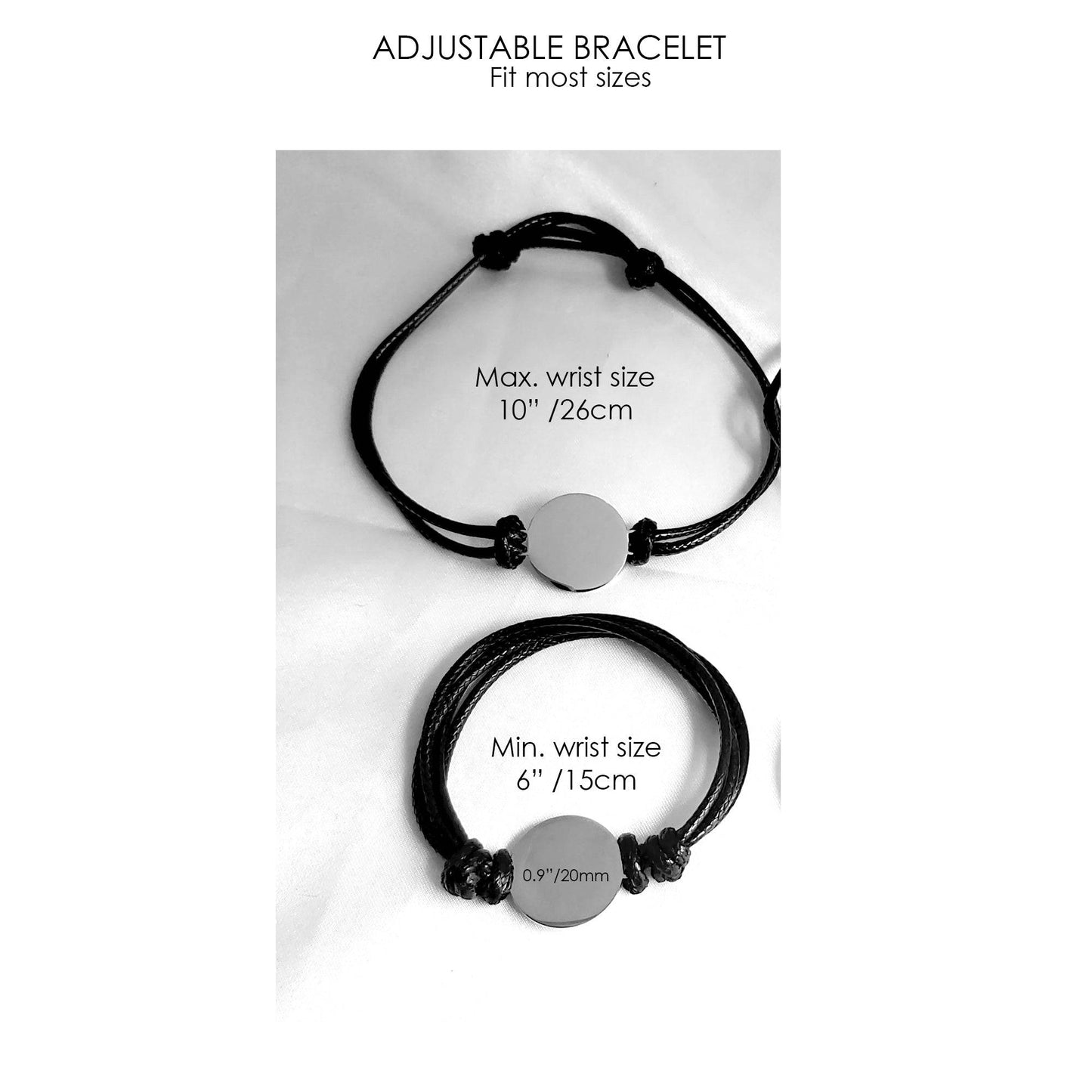 Two map leather bracelet for women and men - mobimomentos