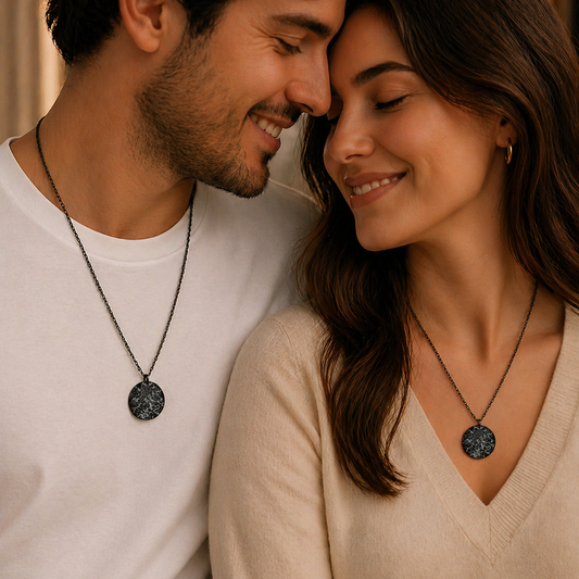 Custom Star Map Necklace for her and him.