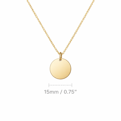 Custom footprint necklace engraved with baby name