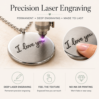 Personalized Stainless Steel Bar Necklace