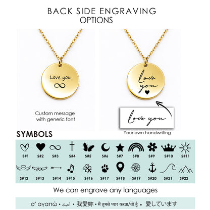 Custom Star Map Necklace for woman, Personalized Night sky jewelry