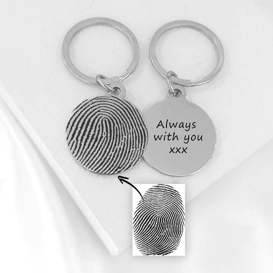 Custom fingerprint keychain