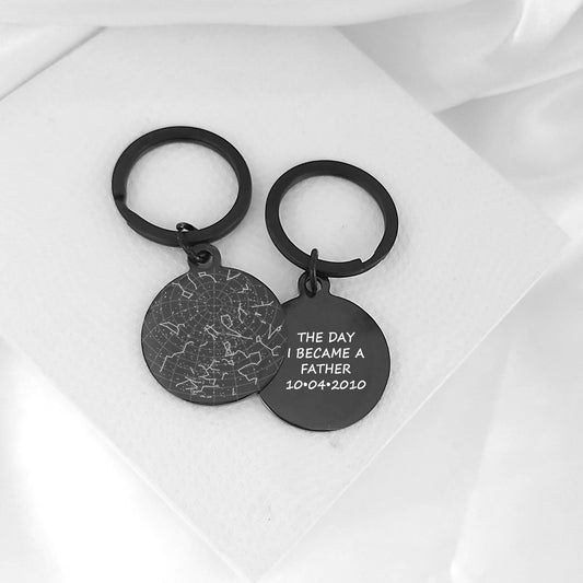 Pulsera personalizada con mapa estelar para mujer