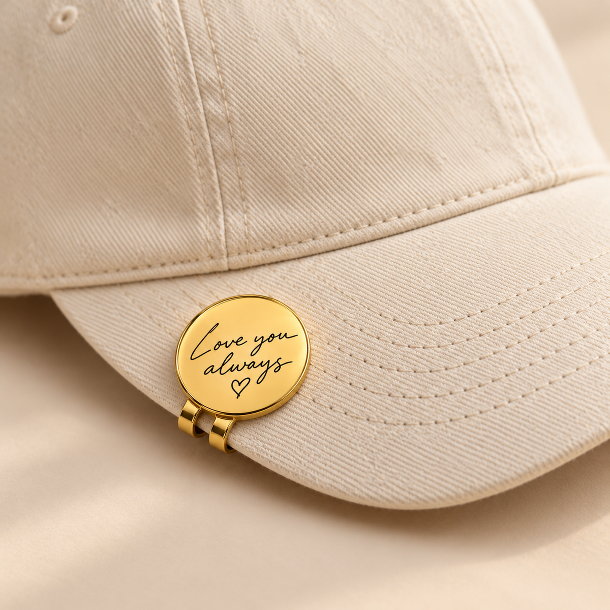 Written with Love - Personalized golf marker.