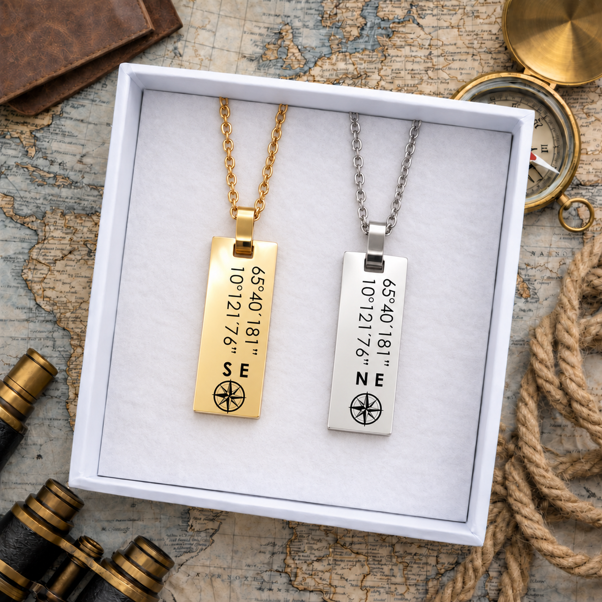 Our Special Place | Personalized Latitude Longitude Necklace (Copy)