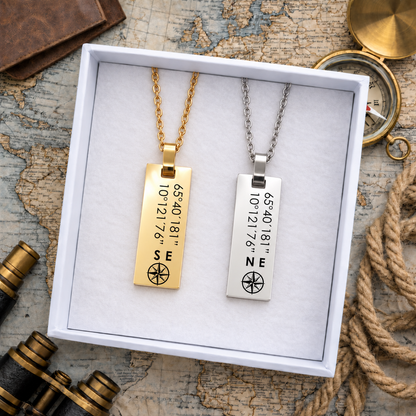 Our Special Place | Personalized Latitude Longitude Necklace (Copy)