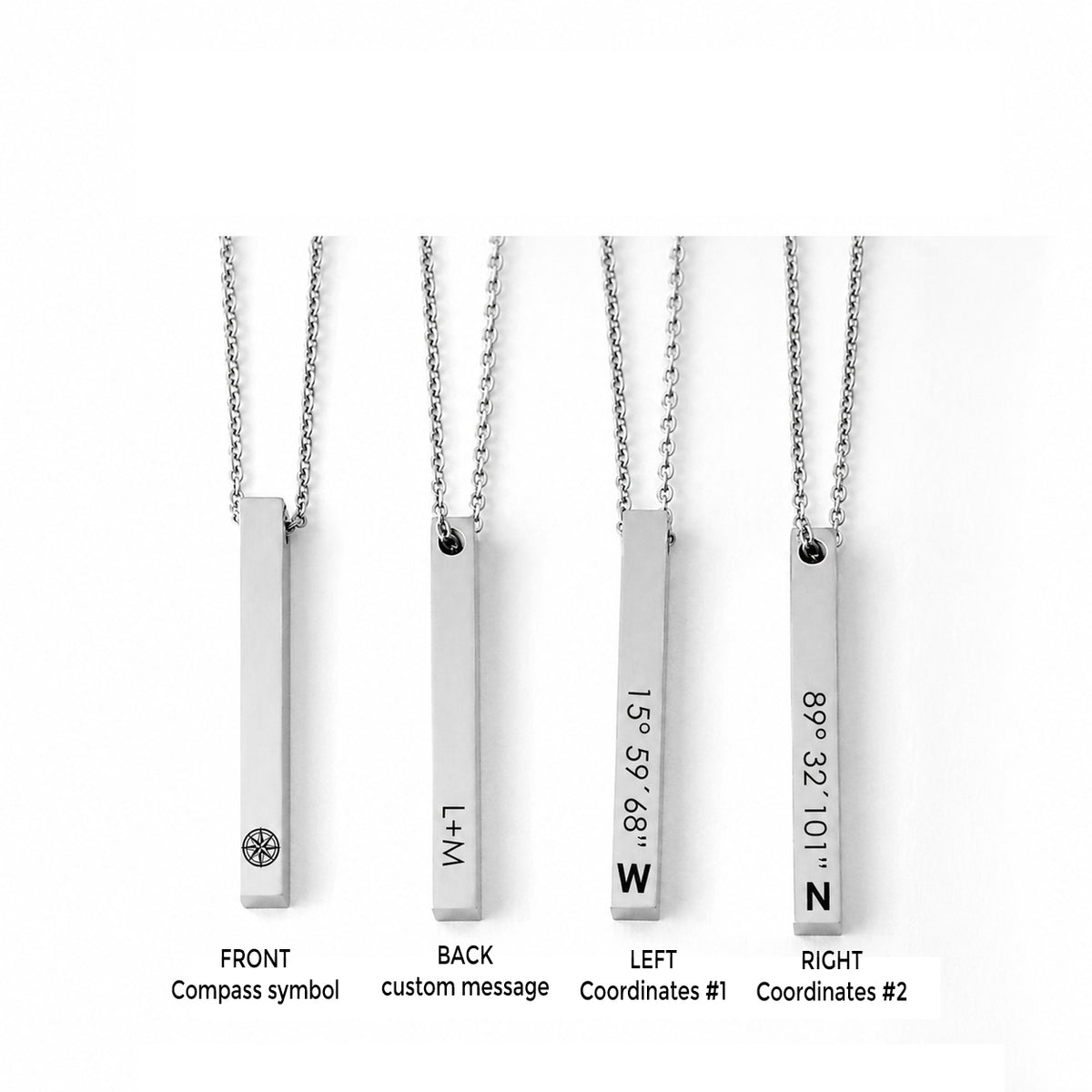 Our Special Place | Personalized Coordinates Necklace