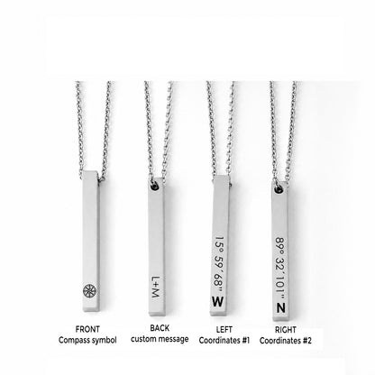 Our Special Place | Personalized Coordinates Necklace