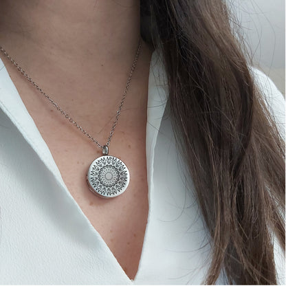 Circle of Harmony – Personalized Mandala Locket