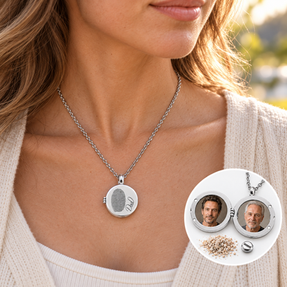 Forever Within - Fingerprint Urn Locket