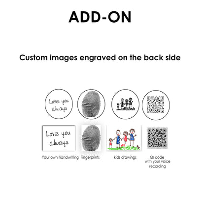 Fingerprint Urn Necklace for Ashes – Custom Memorial Necklace, Engraved Keepsake with Handwriting or Voice QR