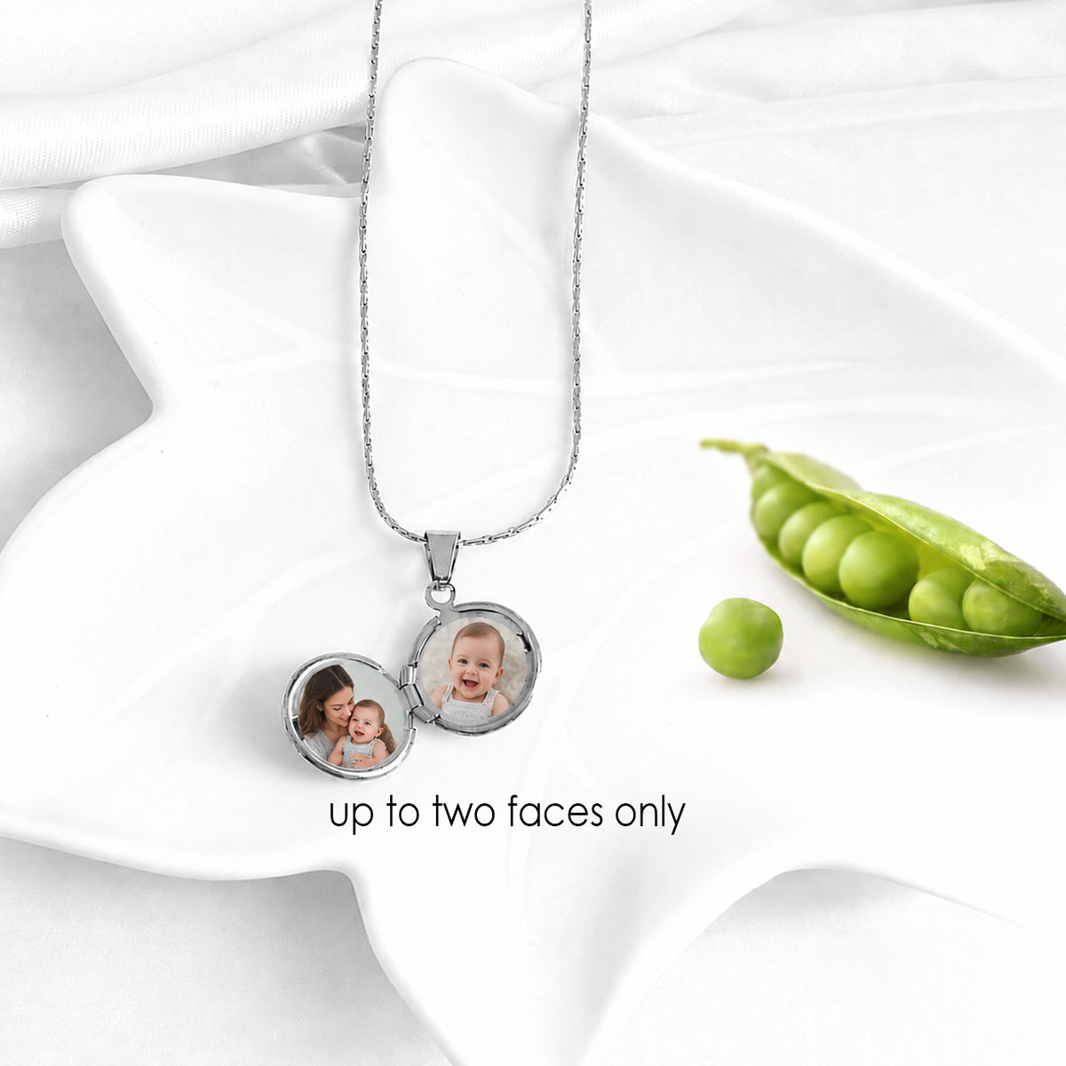 Mini Round Photo Locket