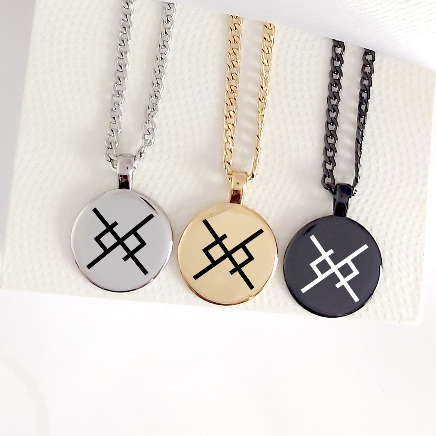 Viking love necklace for men