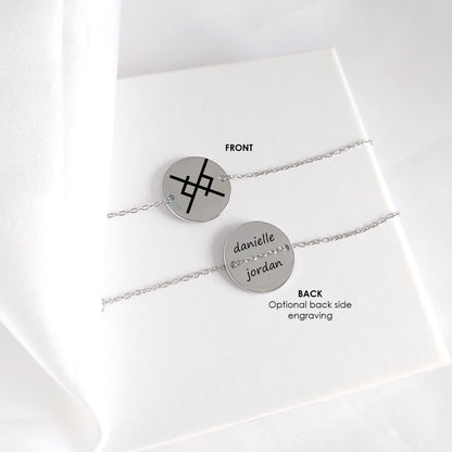 Eternal love viking bracelet
