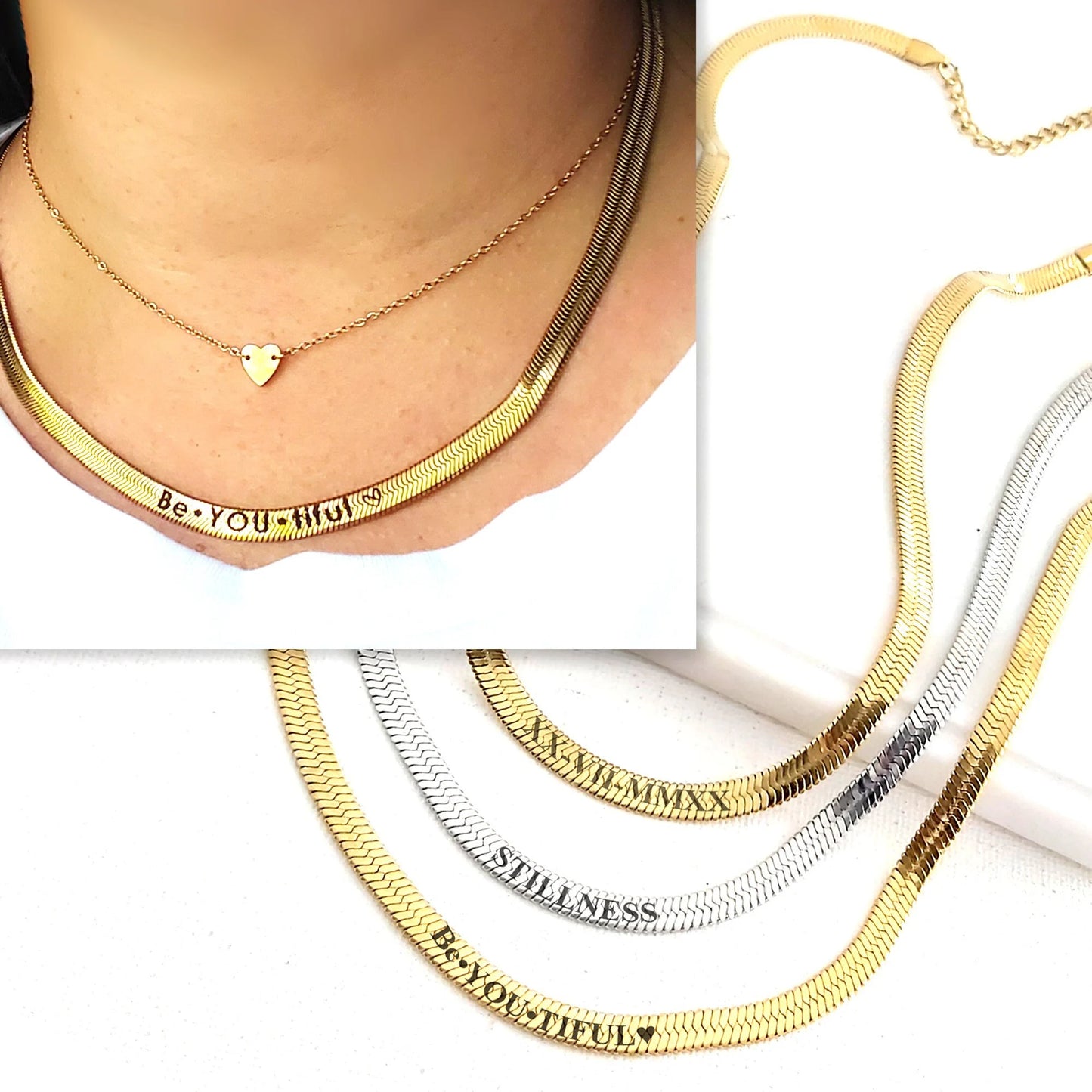 Herringbone Necklace