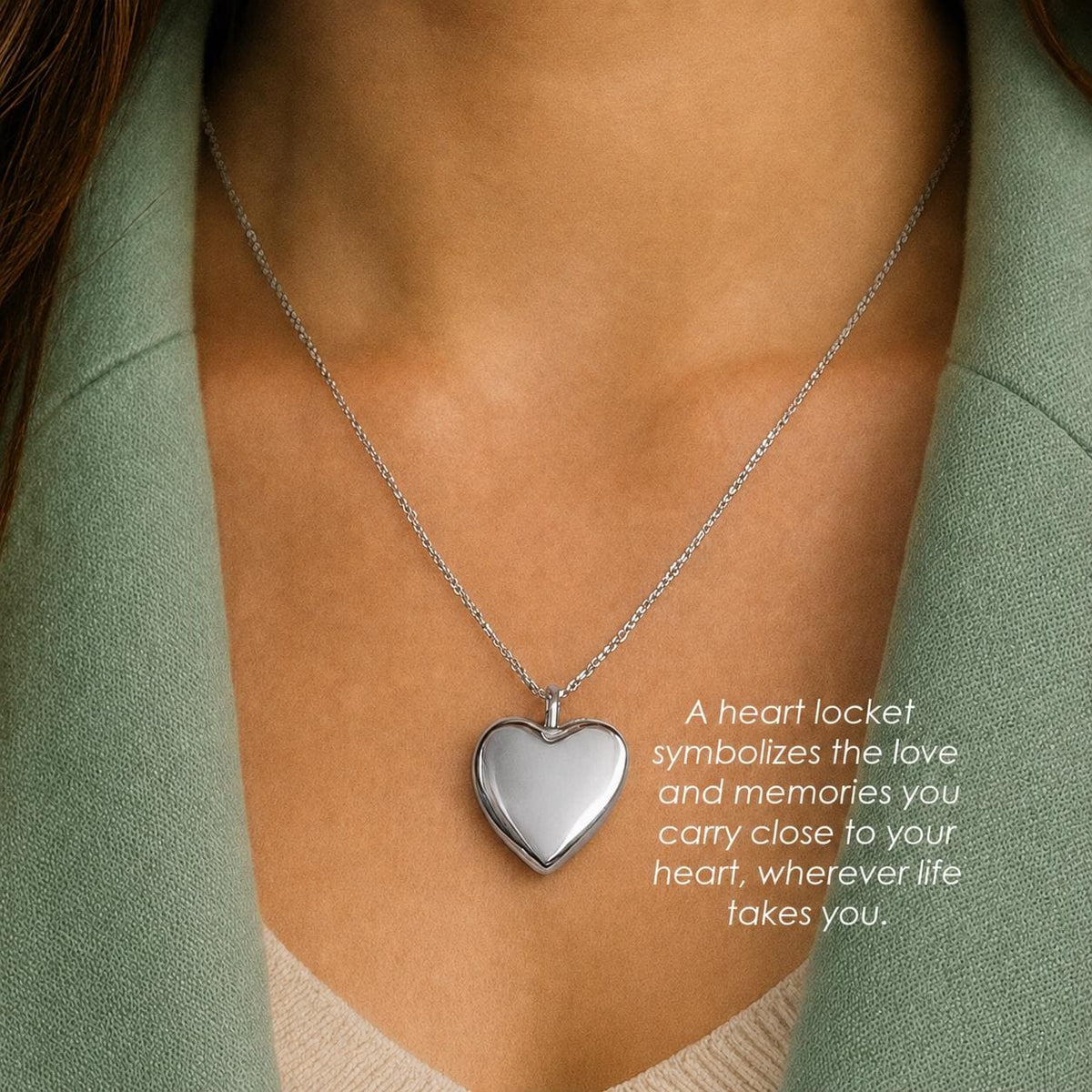Heart Locket Necklace