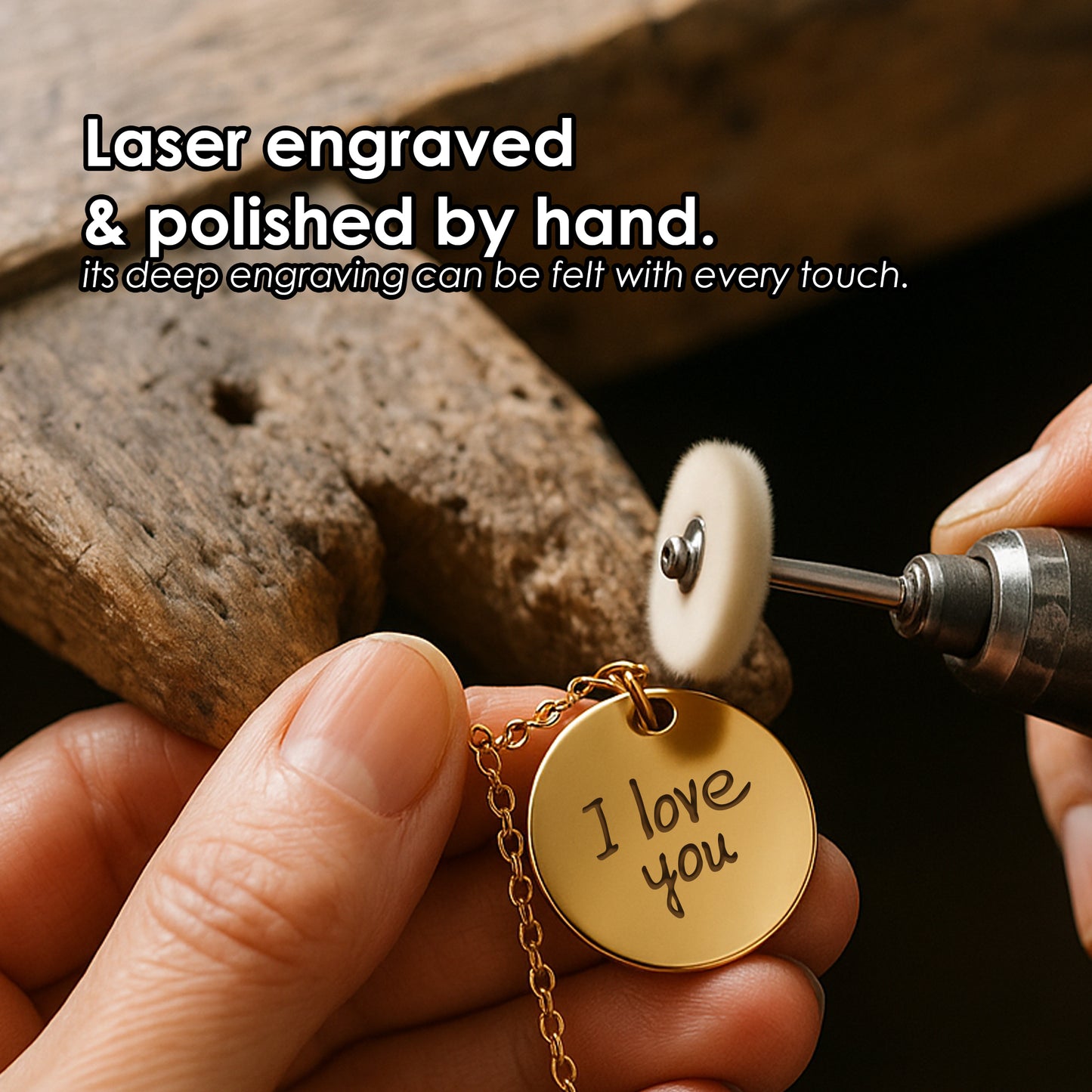 Custom Two Maps Necklace – Long Distance Love Pendant, Always Together Engraved Jewelry