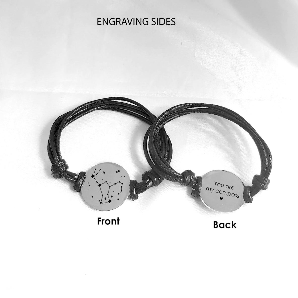 Orion Constellation Bracelet - You Are Our Compass, symbol of strength and direction