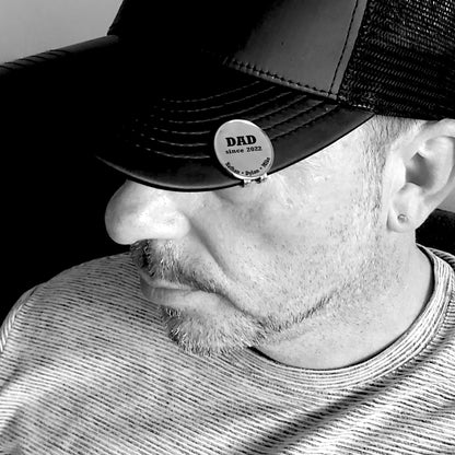 Custom Golf Marker for Dad & Grandad – Personalized Ball Marker with Kids’ Names