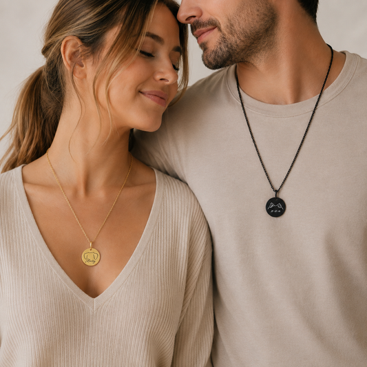 Always close - Custom dog ears necklace.