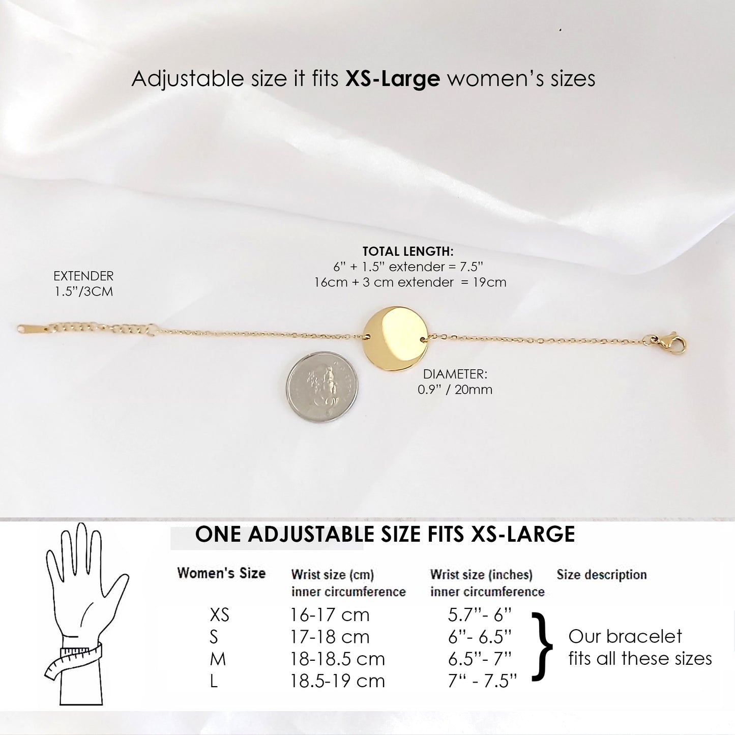 Two map bracelet for woman