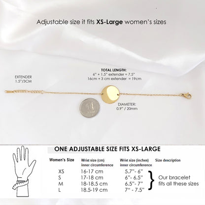 Two map bracelet for woman