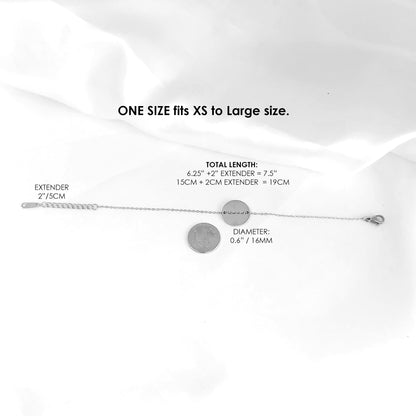 Two map bracelet for woman