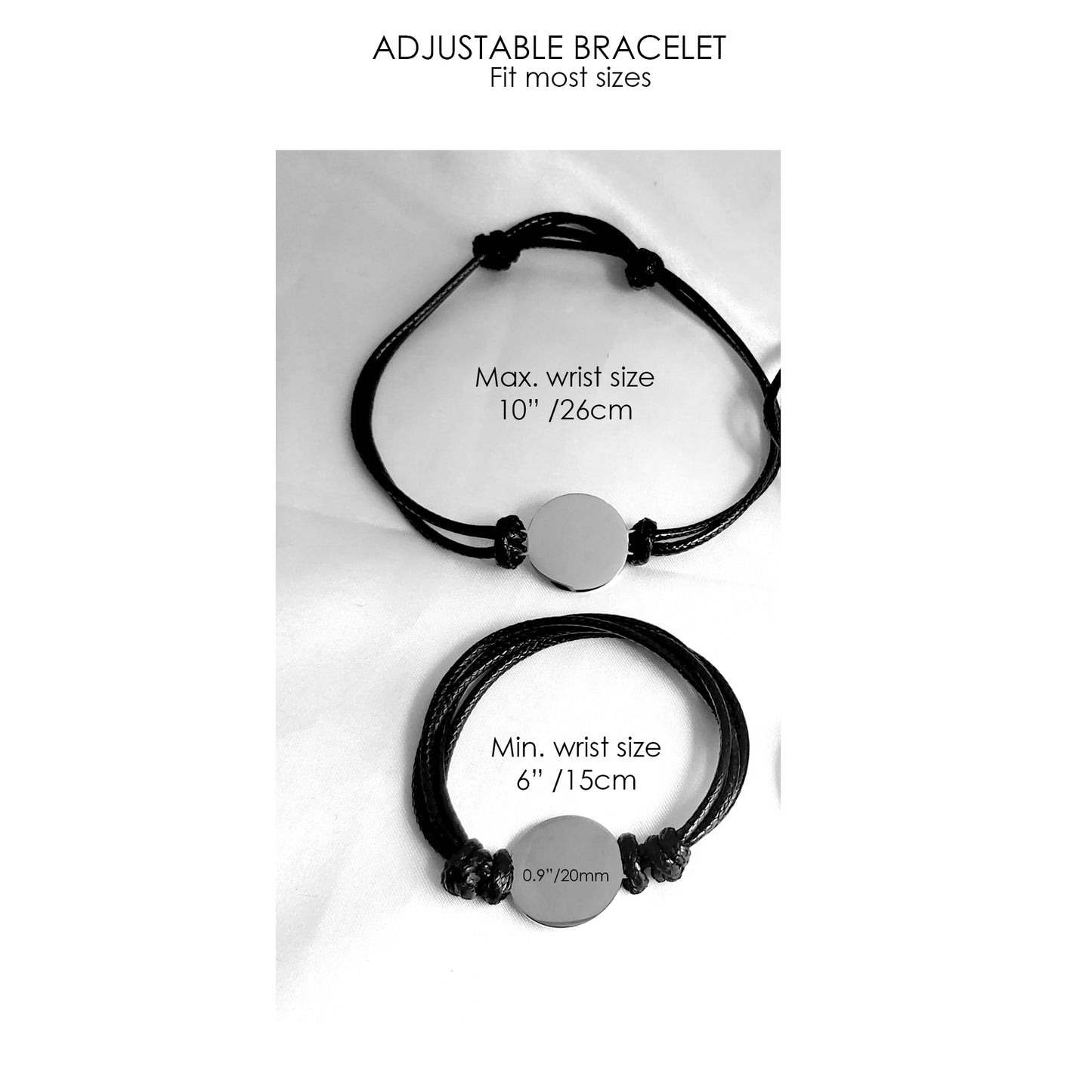 Two map leather bracelet for women and men