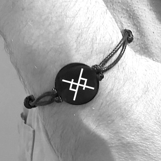 Eternal love viking bracelet for men - mobimomentos