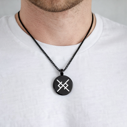 Collier d'amour viking pour homme